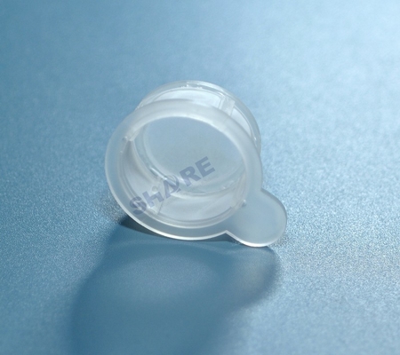 100 Micron Cell Strainer With Nylon Screen In Green PP Frame Disposable For Tube