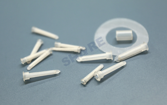 25 Mesh 700 Micron Specific Nylon Mesh Shapes Discs By Punching For Injection Moulding