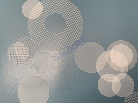 Nylon Woven Mesh Filter Discs 25, 47, 55, 90mm Diameter