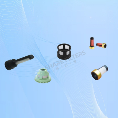 Automotive Fuel Injector Filters Plastic Parts Seals O Rings Buckles And Caps
