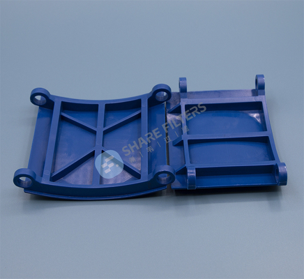 POM Made Inner Drum Cell For Dough Processing Bakery Machine Plastic Parts Dimension 72x110mm