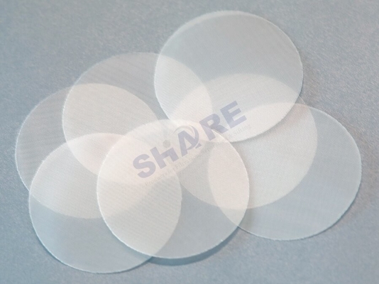 Medical Grade PA6 Filter Mesh Circle Micron 50 75 100 120 150 180 213 For Pharmaceutical Powder Filtration Diam 4cm