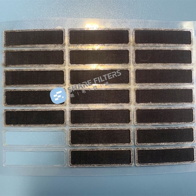Hydrophobic Polyester Mesh Piece for Speaker Receiver Microphone Driver Anti-Mould Coating Black