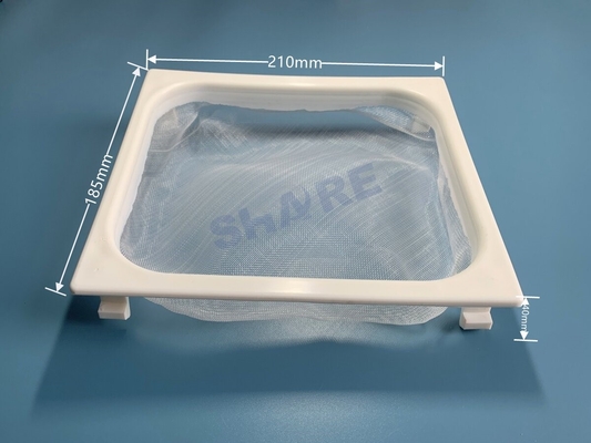 Square Proofer Cup 210x185x40mm Out Dimension 8.2"x7.2" for Bakery Dough Fermentation