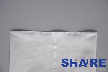 Customized Organic Nut Milk Mesh Bag , Polyester Mesh Filter Bags