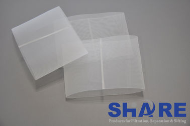 Customized Organic Nut Milk Mesh Bag , Polyester Mesh Filter Bags
