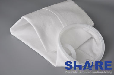 Polyester Felt Liquid Filter Bags For Coolants Drawstring Top Type
