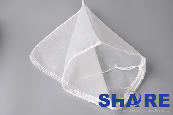 Nut Almond Milk Reusable Mesh Filter Bags Nylon Mesh Cloth Strainer