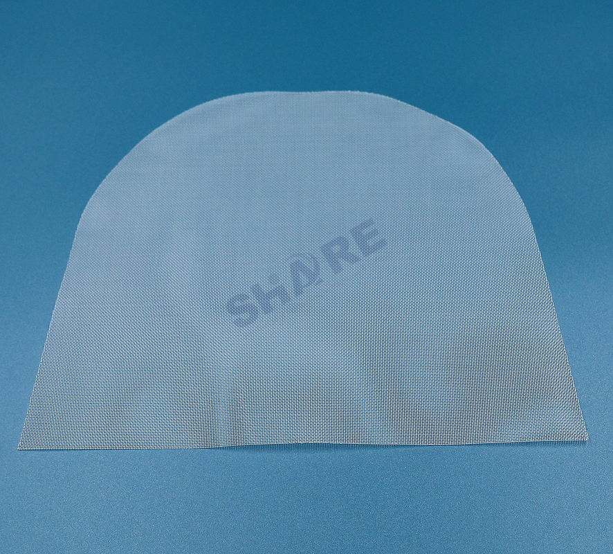 Woven Monofilament Polyethylene PE Filter Mesh, Custom Cutting, Tight Tolerances, Unlimited Shapes, Smooth Edges