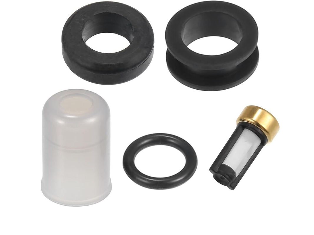 Automotive Fuel Injector Filters Plastic Parts Seals O Rings Buckles And Caps