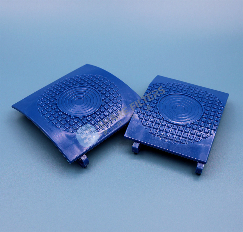POM Made Inner Drum Cell For Dough Processing Bakery Machine Plastic Parts Dimension 72x110mm