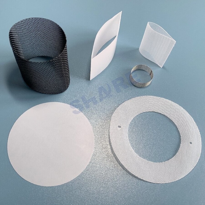 Fabricated Mesh Filter Part in Nylon Polyester PP PE Stainless Steel Material
