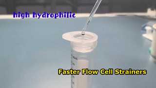 40 70 100 mikronowy filtr do komórek do 50 ml cytometrii przepływowej z filtrem do zawiesiny komórek